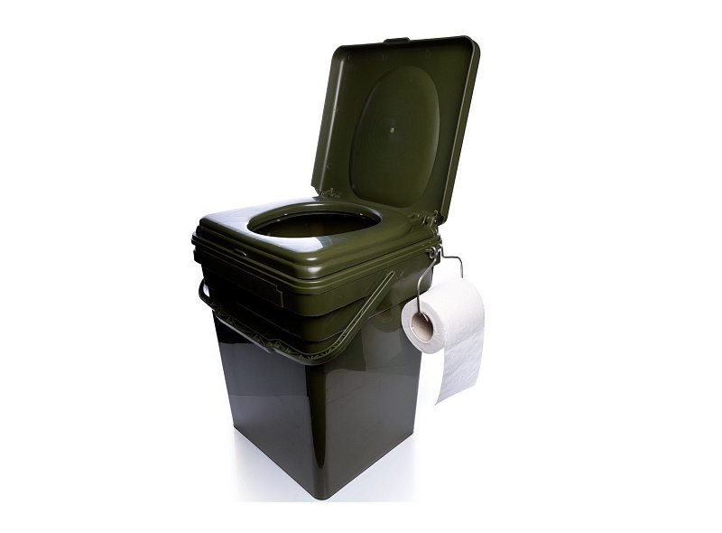 Ridge Monkey Sedátko toaletné CoZee Toilet Seat + Vedro Modular Bucket 30l